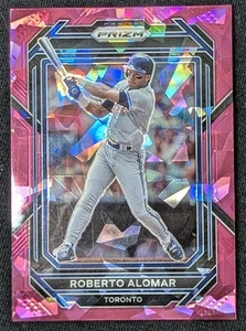 2023 Panini Prizm - Roberto Alomar #82 Pink Ice Prizm Toronto Blue Jays - Bild 1 von 3