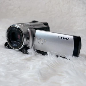 Cámara de video grabadora Sony HDR-XR500V Handycam color plata usada funcionando - Imagen 1 de 12