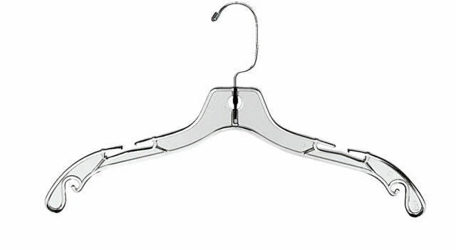 SSWBasics 25101E-20 Traditional Hanger - Clear