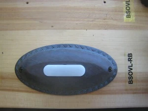 Teiber Craftmade Surface Mount Doorbell Push Button Rustic Bronze BSOVL-RB - Picture 1 of 5