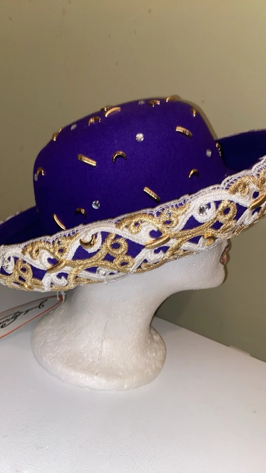 Elegant NWT Dress/Church Hat By Jack McConnell  - Image 1 of 4