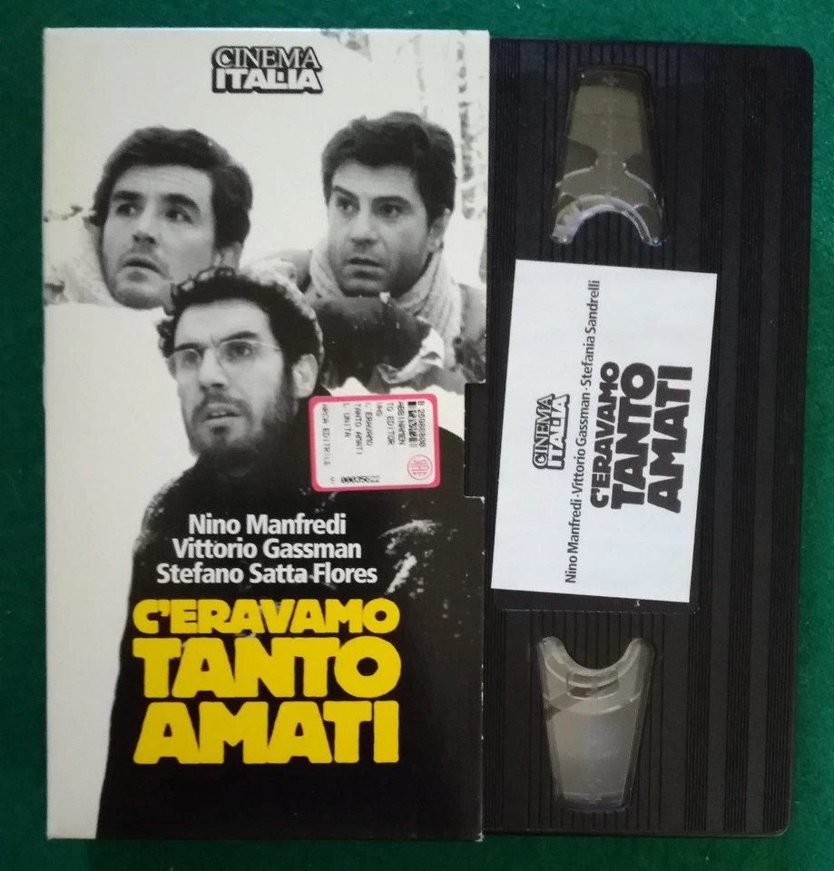 Vhs Film Ita Drammatico C'Eravamo Tanto Amati gassman manfredi L'Unita (V132) - Immagine 1 di 1