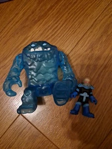 Figuras IMAGINEXT Clayface Ice Blue & Mr Freeze usadas - Imagen 1 de 8