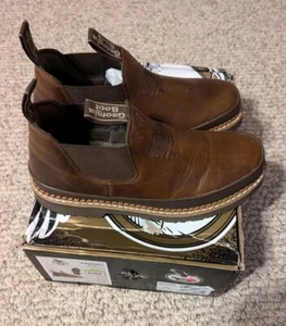 Georgia Boot AMP X Life Low Pull On Work Boot size 9.5 M - Picture 1 of 9