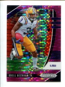 2020 Panini Prizm Draft Pink Pulsar Prizm #79 Odell Beckham Jr. LSU Tigers 🏈 - Picture 1 of 1