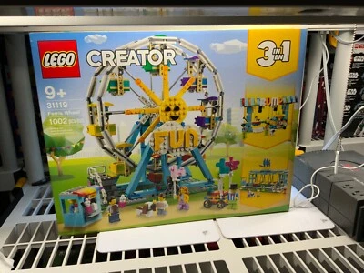 LEGO 31119 Creator 3 In 1 Ferris Wheel 1002 PCS. Brand New & Sealed - Image 1 of 2