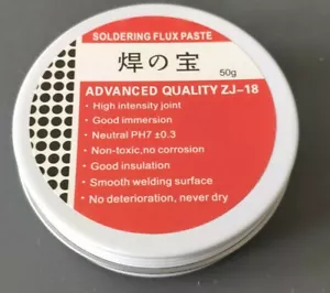 Soldering Flux Paste ZJ-18 Rosin - High Intensity Solder Welding 50g - AU Stock - Picture 1 of 2