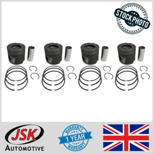 Piston w Pins & Rings Set STD Size for Mahindra Scorpio Mhawk Goa 2.2L 85mm Bore - Picture 1 of 2