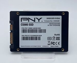GENUINE PNY 240GB CS900 SSD SSD7SC240GCS900 2.5" SATA III 6Gb/s 60 DAYS WARRANTY