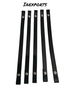 Empty channel snap browband -quick click brow band with snaps Size All straight - Picture 1 of 9