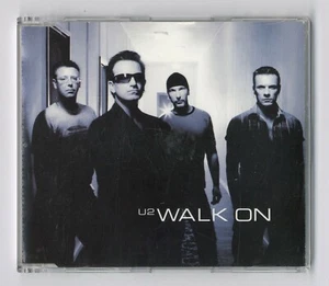 RARE CD PROMO ★ U2 - WALK ON ★ SINGLE TWO TRACKS - Picture 1 of 2
