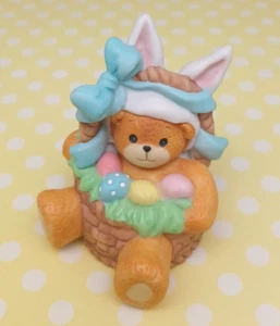 Lucy and Me Lucy Rigg bunny bear in Easter basket 1994 - Picture 1 of 7
