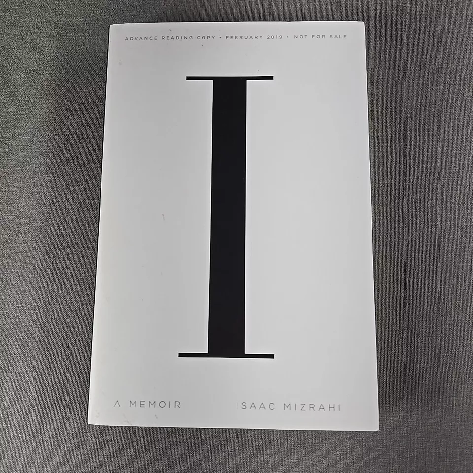 Isaac Mizrahi Memoir 2019 Trade Paperback Book ARC Advance Copy I. M. - Image 1 of 4
