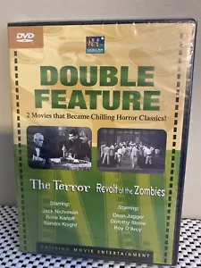 Double Feature Horror Classics The Terror -Revolt of the Zombies DVD Nicholson - Picture 1 of 2
