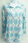 TrendiMax Women's Long Sleeve Golf Polo Shirt Half Zip Dry Fit Athletic Medium