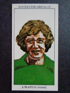 The Sun Soccercards 1978-79 - Jim Platt - Northern Ireland #152 - Picture 1 of 2
