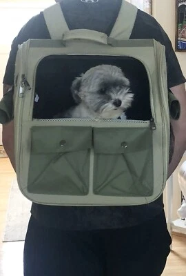 CHONGJIJI - Pet Dog/Cat Carrier Backpack Portable Travel Bag  - Image 1 of 4