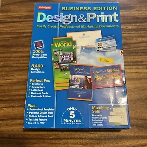 MySoftware Design & Print Business Edition Professional Marketing Document Maker - Picture 1 of 6