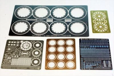 TD23144 Top Studio Honda NSR500 1989 Set Di Aggiornamento Per Kit Hasegawa - Immagine 1 di 4