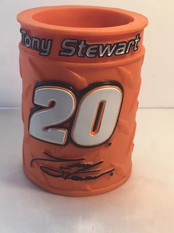 Tony Stewart #20 NASCAR Neoprene Can Cooler 2005 Joe Gibbs Racing Winners Circle Cover