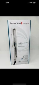 Remington Proluxe HydraCare 1” Flat Iron Pearl White/Gray - Picture 1 of 6