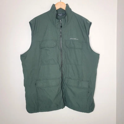 Eddie Bauer Travex Vest Mens XXL Outdoor Hunting Fishing Hiking Pockets - Image 1 of 4