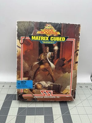 BUCK ROGERS Matrix Cubed Big Box Juego PC 3.5" Disco y Manual IBM DOS Foto 1 de 4