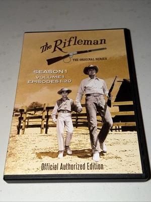 The Rifleman - Season 1 Volume 1 DVD Set (4 Discs) VERY GOOD+ - Image 1 of 4