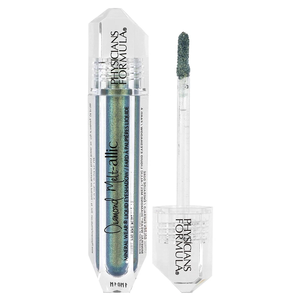 Mineral Wear, Diamond Melt-allic Liquid Eyeshadow, 1711946 Golden Emerald, 0.09 - Image 1 of 4