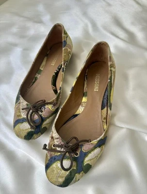 Pisos de ballet florales Missoni Foto 1 de 4