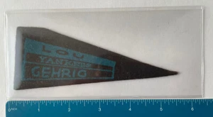 Rare 1930s BF3 Baseball Mini Pennant - Lou Gehrig New York Yankees - Picture 1 of 3