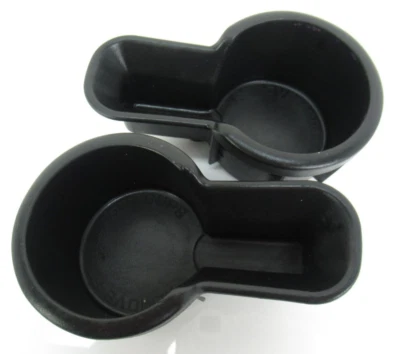 NISSAN XTERRA FRONTIER CENTER CONSOLE DRINK RUBBER CUP HOLDER INSERT SET  00-04 - Image 1 of 4