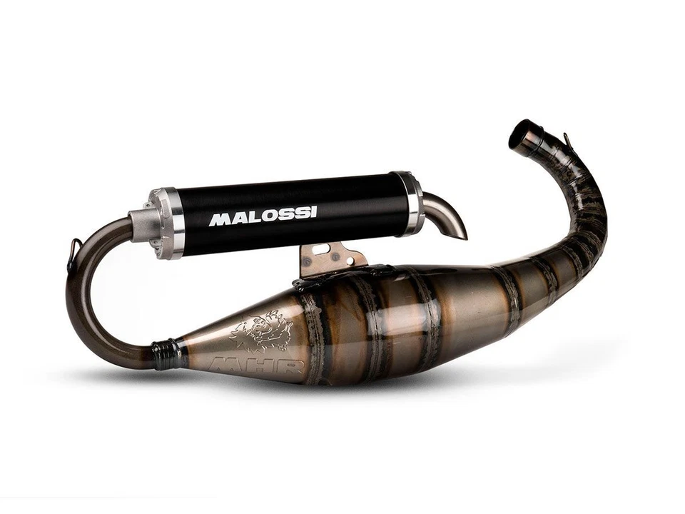 MARMITTA SCOOTER RACING TEAM 3 47,6 MALOSSI PER APRILIA SR (CARB.) 50 2T LC 2004 - Immagine 1 di 1