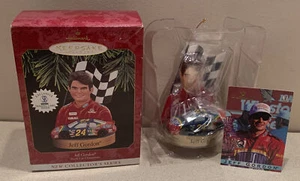 Hallmark Nascar Series Christmas Tree Ornament Jeff Gordon 1997 with Card. NEW - Picture 1 of 4