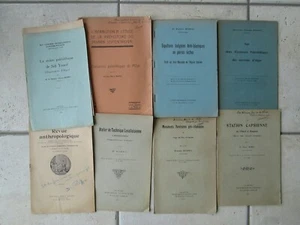 [Algérie] ROFFO : 9 publications préhistoriques, 1930/1938. - Picture 1 of 24