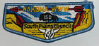OA Lodge 150 Nakona Flap Boy Scout Texas pale Blue MC5
