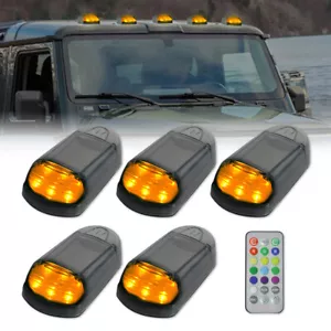 LED Wireless Solar Powered Cab Lights Top Roof Light For Off-road Vehicle 3LED - Picture 1 of 12
