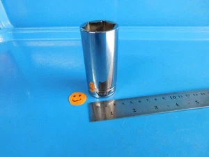 NEW, SNAP ON TOOLS " 1 -1/8 IN. " 1/2 IN. DR. DEEP 6 PT. SOCKET, PART #TS361 - Picture 1 of 4