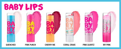 New Maybelline Baby Lips Moisturizing Lip Balm & Dr. Rescue | Choose Your Balm | - Image 1 of 4