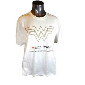Wonder Woman 1984 (WW84) Rare Promotional T-Shirt Limited Ed. Red Cross Size XL  - Picture 1 of 7