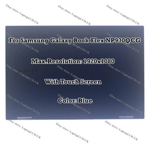 13.3" Samsung Galaxy Book Flex NP930QCG FHD LCD Touch Screen Assembly Display - Picture 1 of 8