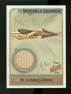 2019 Topps Allen & Ginter Incredible Equipment OLD STORMALONG'S HARPOON Relic - Picture 1 of 1