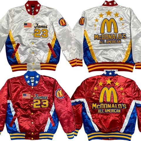 LeBron James Headgear Classics McDonald's All American High School Satin Jacket Cover
