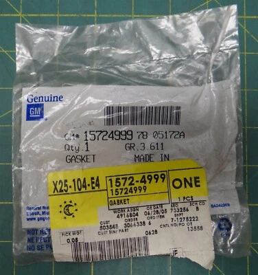 Junta de tubo colector de escape GM 15724999 para Chevrolet S10 y GMC Sonoma Foto 1 de 4