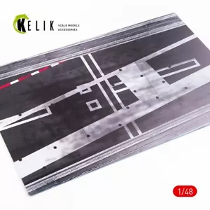 CVN-78 Gerald Ford type 1 Acrylic Base For Plastic Model Kit 1:48 KeliK KS48006 - Picture 1 of 4