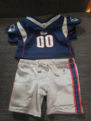 Build A Bear New England Patriots Jersey & Pants Licensed Official NFL Cover