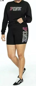 Victoria's Secret Pink Ombre Rainbow Campus T-Shirt + Bike Shorts XL/L ❤️❤️❤️ - Bild 1 von 7