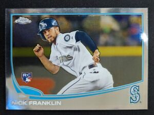 2013 Topps Chrome #154 Nick Franklin RC Seattle Mariners