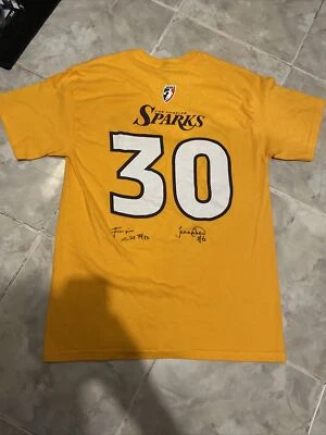 Los Angeles Sparks WNBA T-Shirt Signed - Image 1 of 4