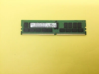 HYNIX 32GB (1X32GB) 2RX4 PC4-2666V DDR4 SERVER MEMORY HMA84GR7CJR4N-VK - Image 1 of 3